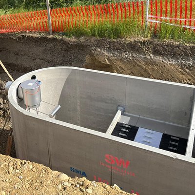 Mineralölabscheider von SW Umwelttechnik bei Dennree